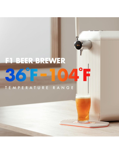 Cervecero Automático iGulu F1 3.8L Control Temperatura y Presión