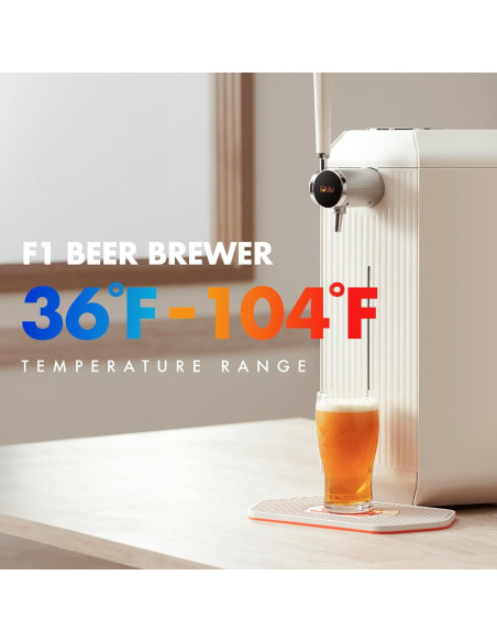 Cervecero Automático iGulu F1 3.8L Control Temperatura y Presión