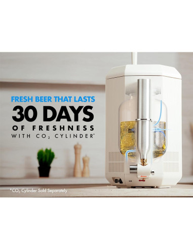 Cervecero Automático iGulu F1 3.8L Control Temperatura y Presión