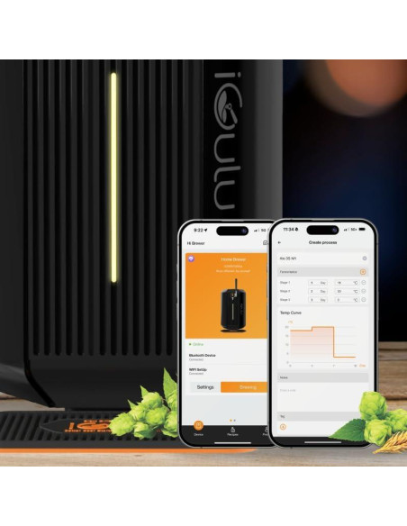 Cervecero Automático iGulu F1 3.8L Control Temperatura y Presión