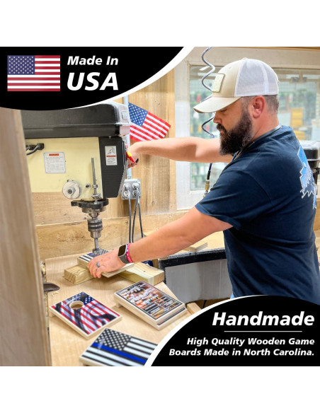 Juego de Mesa Coinhole Portátil - 2 Tableros + 4 Monedas