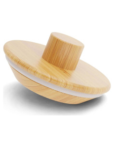 Tapa de Bambú HEXNUB para Cafetera Chemex y Bodum 9 cm