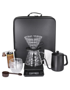 Juego de Cafetera de Goteo SOTECH con Filtro y Maleta