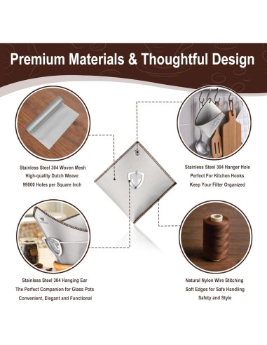 Filtro de café reutilizable Dailybrew de acero inoxidable 304
