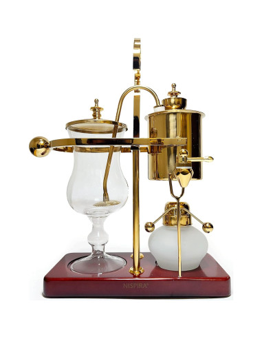 Cafetera al Vacío Nispira HB-C2 Retro 500 ml Dorada