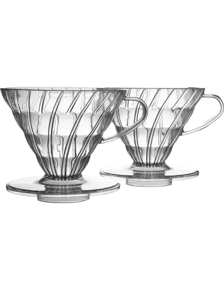 Cafetera de Goteo Marirao Cerámica Manual 1 Taza Transparente
