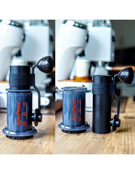 Molino de Café Manual Normcore V2 38mm Burr Titanio Ajustable Molino de Café Manual Normcore V2 38mm Burr Titanio Ajustable