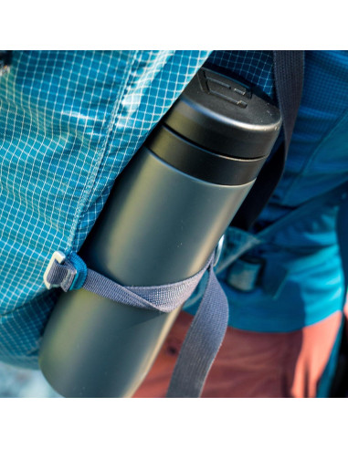 Cafetera Francesa de Viaje ESPRO P1 345g Acero Inoxidable Aislada