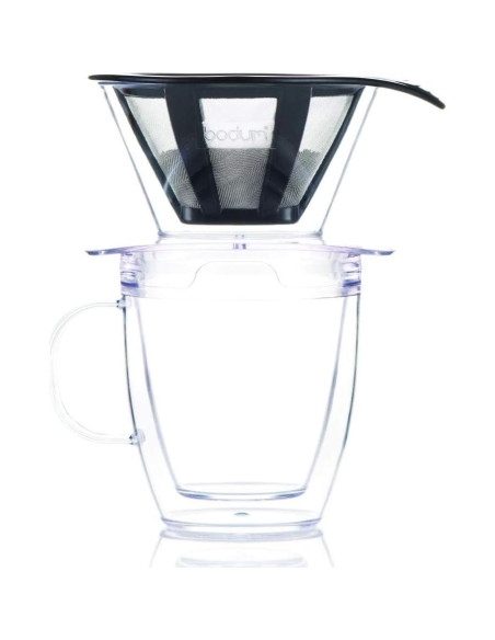 Cafetera de Goteo Bodum 1 Taza con Filtro Reutilizable Cafetera de Goteo Bodum 1 Taza con Filtro Reutilizable