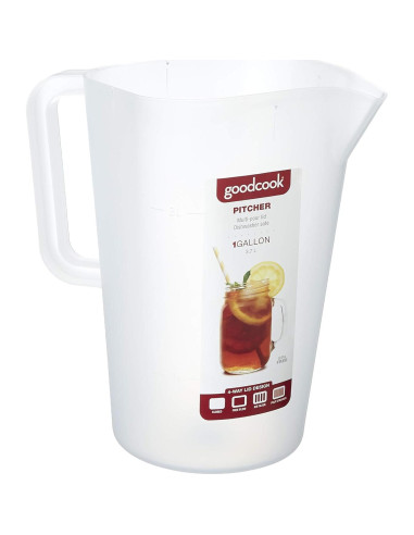 Jarra de 3.785L GoodCook con Tapa de 4 Vías Sin BPA