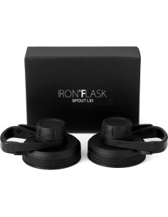 Tapa de Pico Iron Flask para Botellas de Agua Ancha - 2 Piezas 2