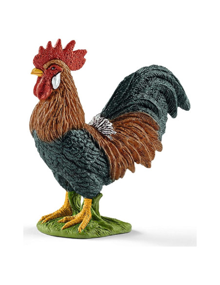 Figura de Gallo Schleich Mundo de Granja 5.58x5.58 cm 3+ Figura de Gallo Schleich Mundo de Granja 5.58x5.58 cm 3+