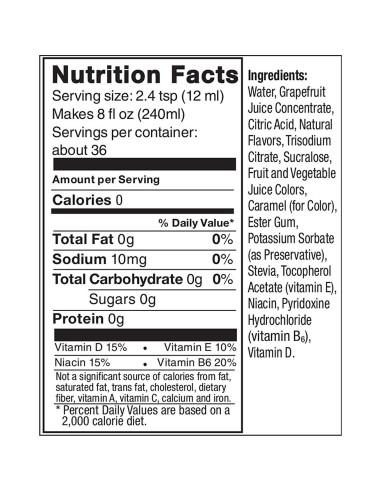 SodaStream Pomelo Rosa 440 ml Cero Calorías - Paquete de 2