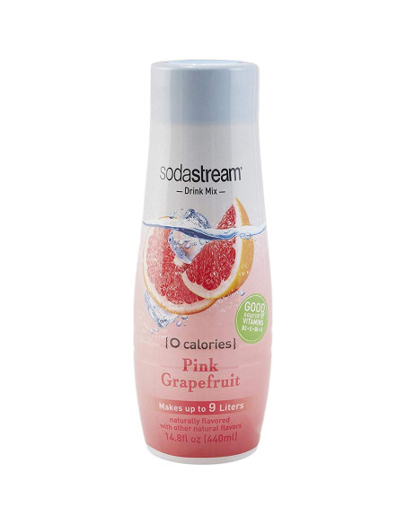 SodaStream Pomelo Rosa 440 ml Cero Calorías - Paquete de 2