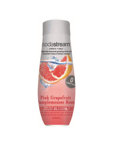 Jarabe de Pomelo Rosa SodaStream 0 Calorías 0.44L