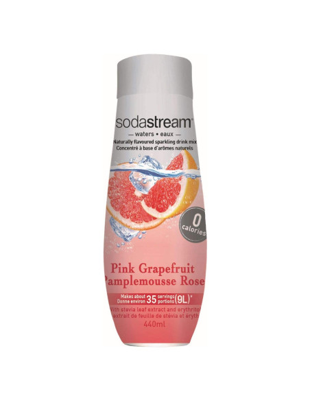 Jarabe de Pomelo Rosa SodaStream 0 Calorías 0.44L