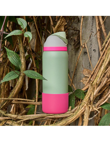 Funda de Silicona para Botella Owala 32 oz - Rojo Rosa