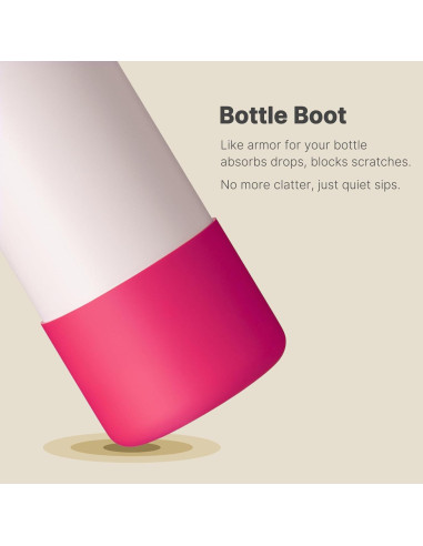 Funda de Silicona para Botella Owala 32 oz - Rojo Rosa