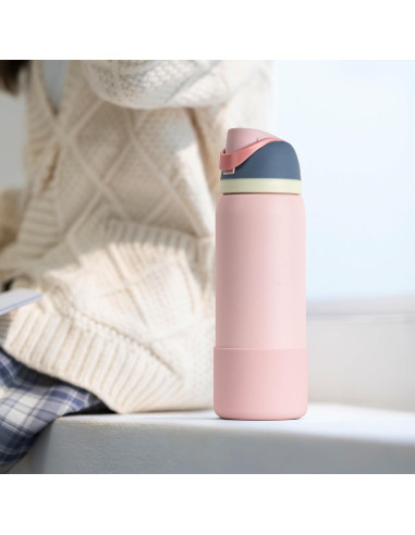 Funda de Silicona para Botella Owala 32 oz - Rojo Rosa