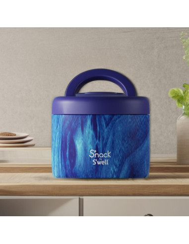 Contenedor de Comida S'nack by S'well 0.71 L Bosque Azure