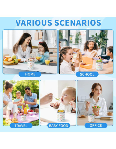 Termo de Comida Caliente Winkabiu 450g Boca Ancha Niños