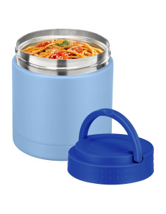 Termo de Sopa Aislado HWONMTE 298ml Boca Ancha Azul