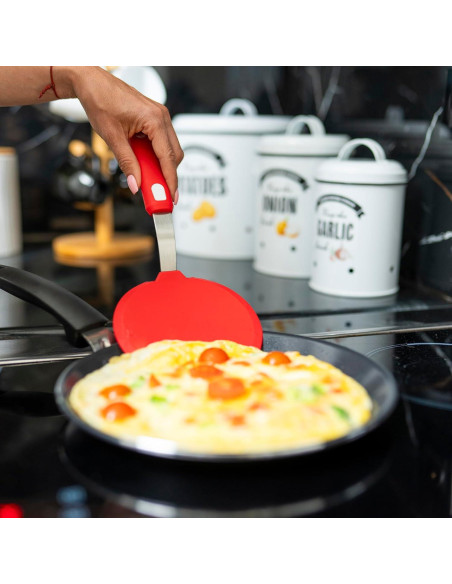 Espátula de Silicona Dalup para Panqueques Ancha 13.2 cm