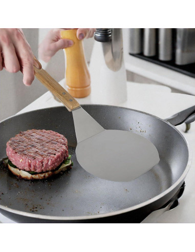 Espátula Ancha de Acero Inoxidable Homi Styles 16.5 cm