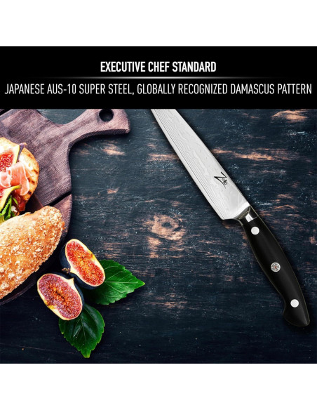 Cuchillo de Utilidad Zelite Infinity 15.24 cm Damasco AUS-10