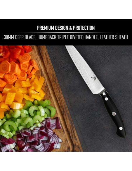 Cuchillo de Utilidad Zelite Infinity 15.24 cm Damasco AUS-10