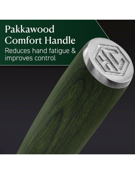 Juego de cuchillos HexClad 6 piezas acero japonés Damascus