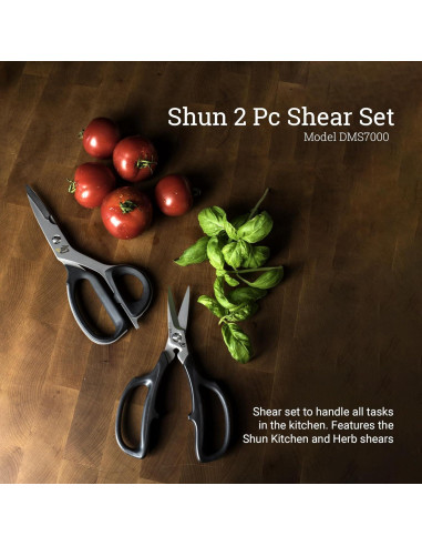 Conjunto de Tijeras de Cocina Shun Classic 2 Piezas