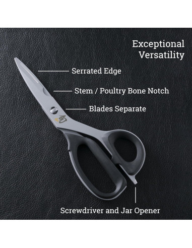 Tijeras de Cocina Shun 22.6 cm Acero Inoxidable Multiusos