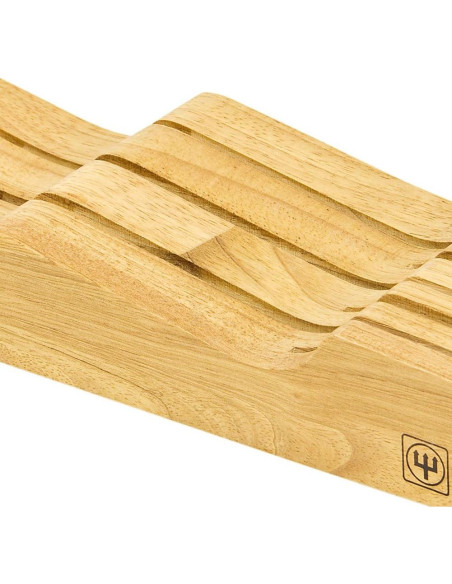 Almacenamiento de cuchillos Wüsthof en cajón 7 ranuras madera