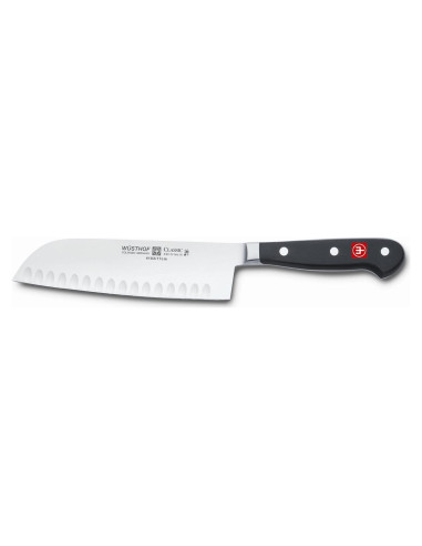 Cuchillo Santoku Wüsthof Clásico 17 cm Forjado Acero Inoxidable
