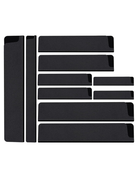 Juego de 10 protectores de cuchillo universal ABS sin BPA