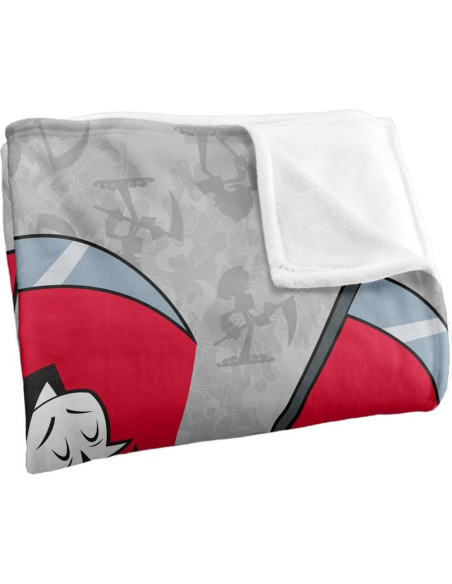 Manta Suave Aventura Grim Billy y Mandy 91x147 cm