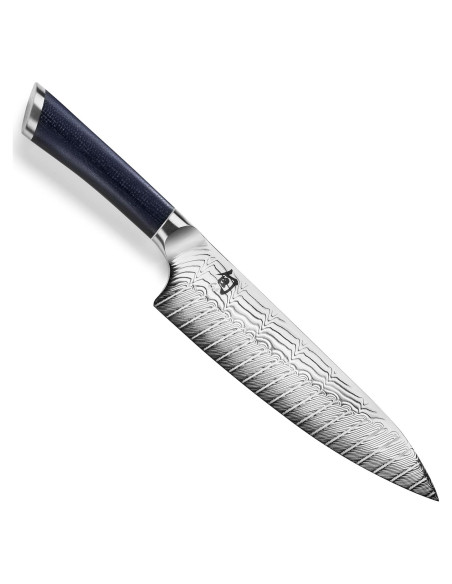 Cuchillo de Chef Shun Shiranami 20 cm Doble Núcleo VG10 VG2 Cuchillo de Chef Shun Shiranami 20 cm Doble Núcleo VG10 VG2