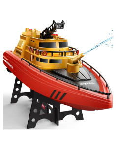 Barco de Control Remoto SYMA Q14 Bombero 40 cm 15 km/h