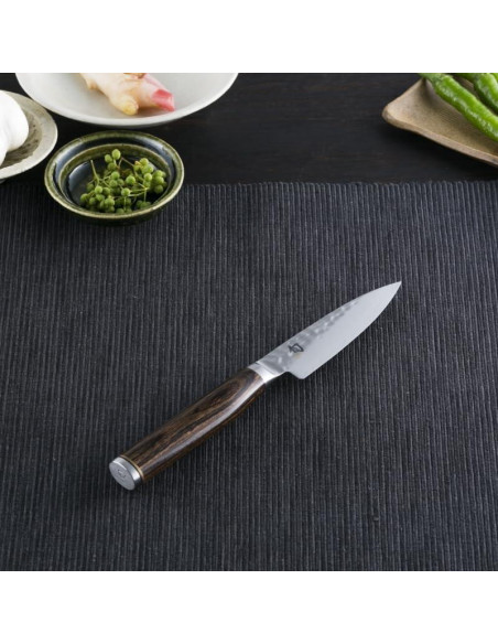 Cuchillo de Pelar Shun Premier 10.16 cm VG-MAX Pakkawood