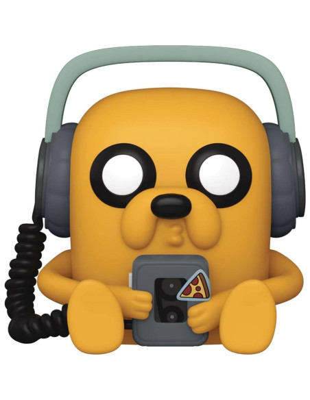 Figura de Vinilo Pop! Funko Jake con Jugador 9.5 cm Hora de Aventura