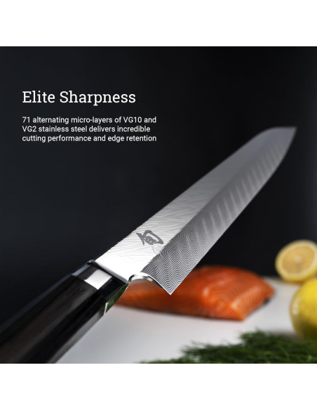 Cuchillo Yanagiba Shun Dual Core 26.67 cm para Sushi