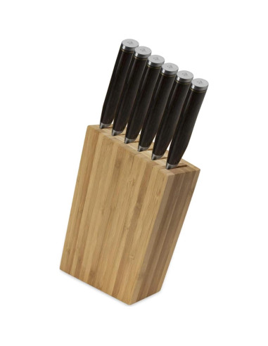 Conjunto de cuchillos de carne Shun Premier 6 piezas con bloque