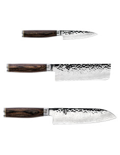 Conjunto de Cuchillos Japoneses Shun Premier 3 Piezas