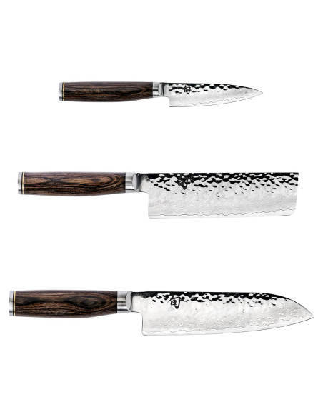Conjunto de Cuchillos Japoneses Shun Premier 3 Piezas