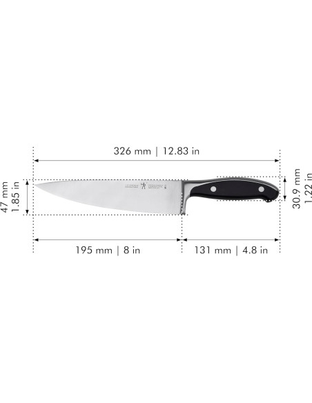 Cuchillo de Chef HENCKELS Forjado 20.32 cm Acero Inoxidable