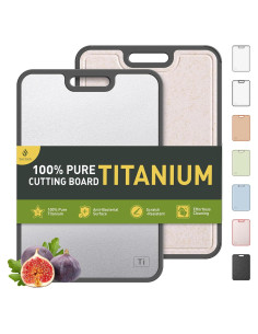 Tabla de Cortar de Titanio Socisen Grande 38.6x26.4cm Antideslizante
