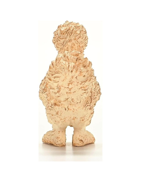 Figura de Pollo Silkie Schleich 14891 - Juguete Realista 5.7 cm