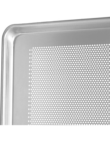 Bandeja de Horno Perforada Winco 33x46 cm Aluminio Grado Comercial