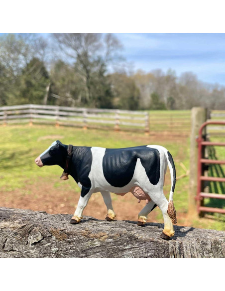 Figura de Vaca Holstein Safari Ltd - Juguete Educativo 12.7 cm